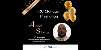 Azriel Stovall Promotion to JRC Manager