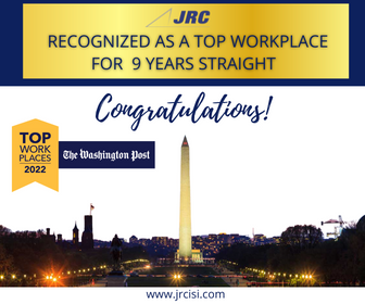 THE WASHINGTON POST NAMES JRC A 2022 TOP WASHINGTON-AREA WORKPLACE