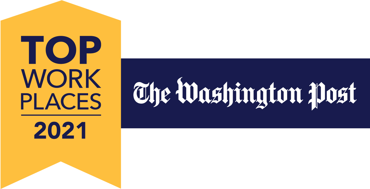 THE WASHINGTON POST NAMES JRC A  2021 TOP WASHINGTON-AREA WORKPLACE