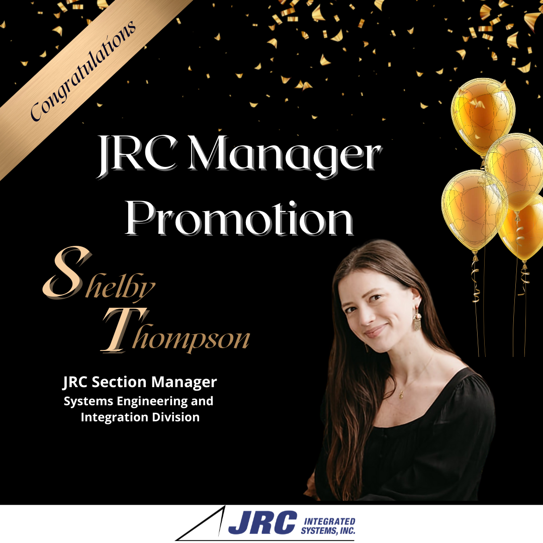 SHELBY THOMPSON PROMOTED TO JRC SECTION MANAGER